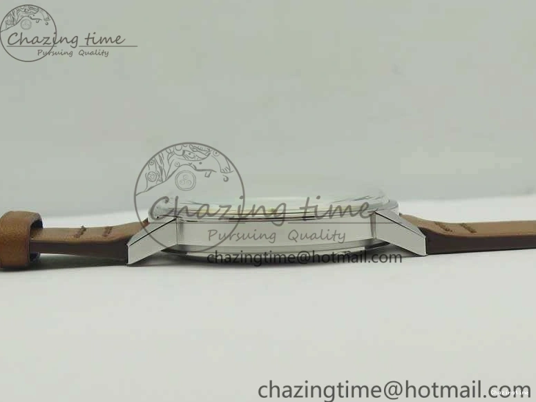 1222 Seamaster 30 1962 SS TW Best Edition White Dial On Leather Strap MIYOTA Timeless 8078